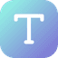 Glyph Search icon